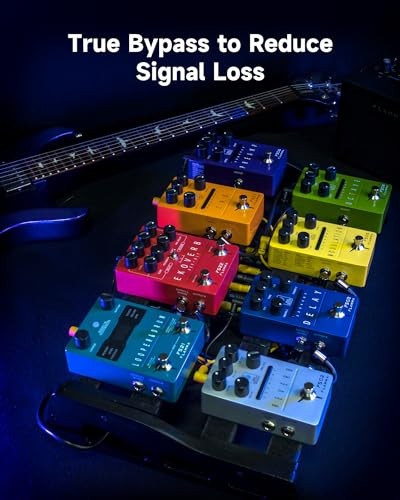 FLAMMA FS05 Multi Modulation Guitar Pedal 11 Effects Stereo Buffered Bypass