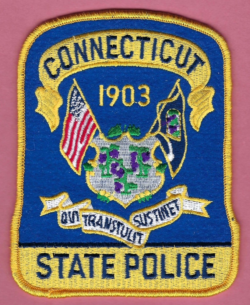 CONNECTICUT STATE POLICE PATCH