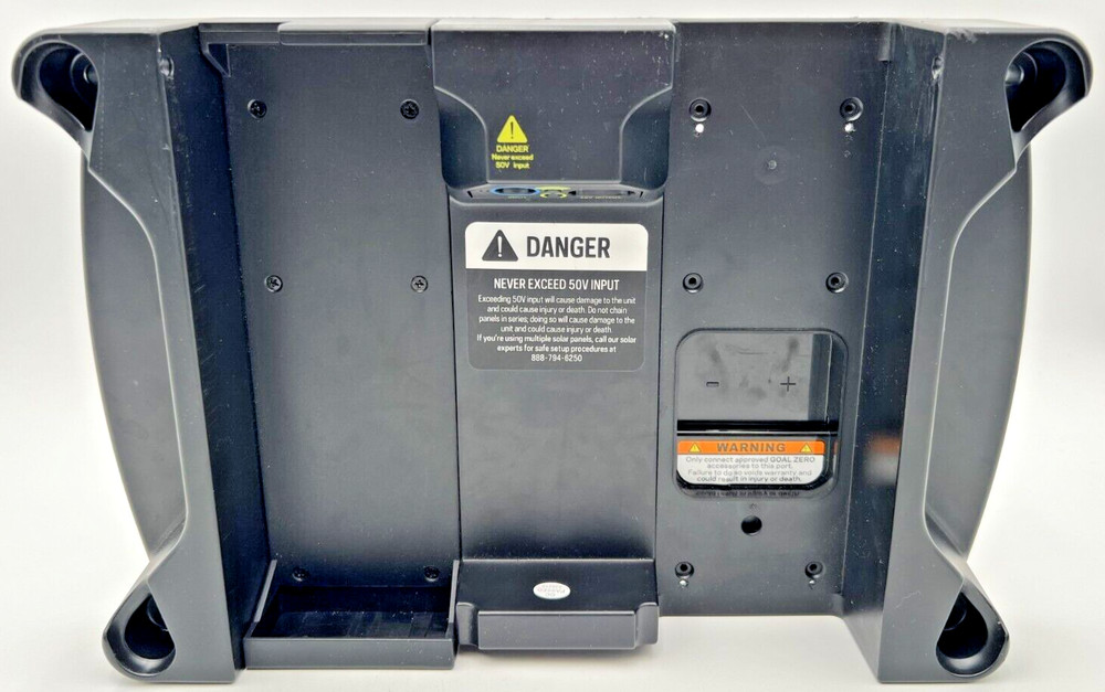 YETI 3000X GOAL ZERO INPUT + OUTPUT PLATE, USED