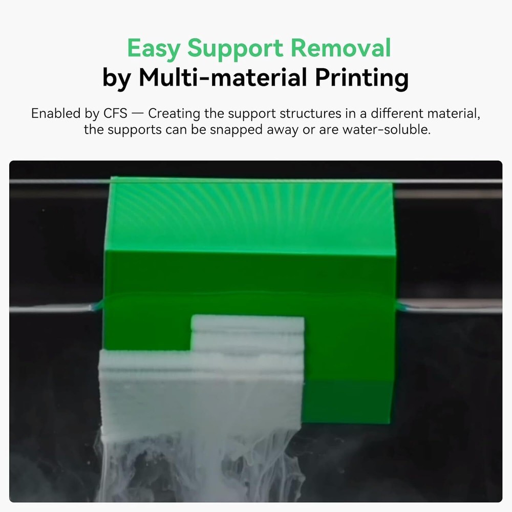 Creality Hi 3D Printer Support Multi-Color 3D Printing Auto Filament Detection