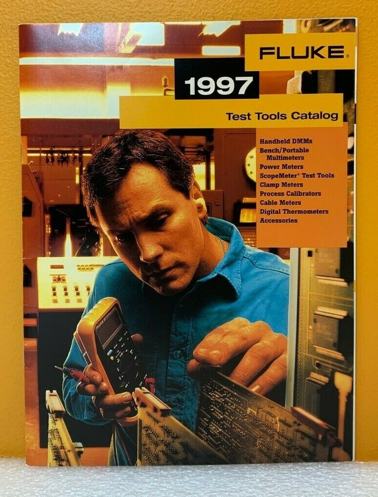 Fluke 1997 Test Tools Catalog.