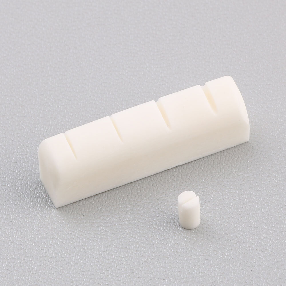 Bone banjo top nut & fifth string nut for 5 string banjo