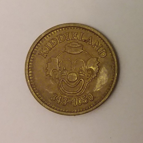 Kiddieland Arcade Game Token 22mm