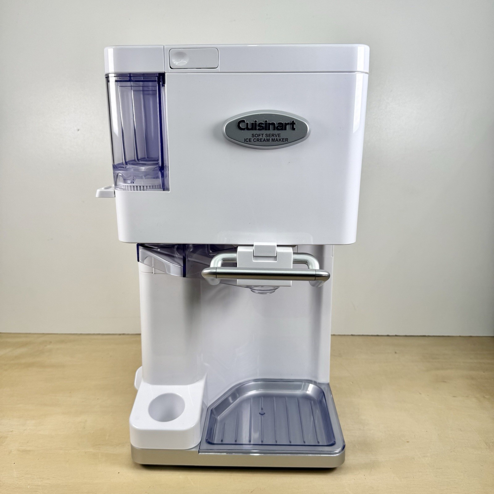 Cuisinart ICE-45 Mix It In Soft Serve 1.5 Quart Ice Cream Maker White - NEW!