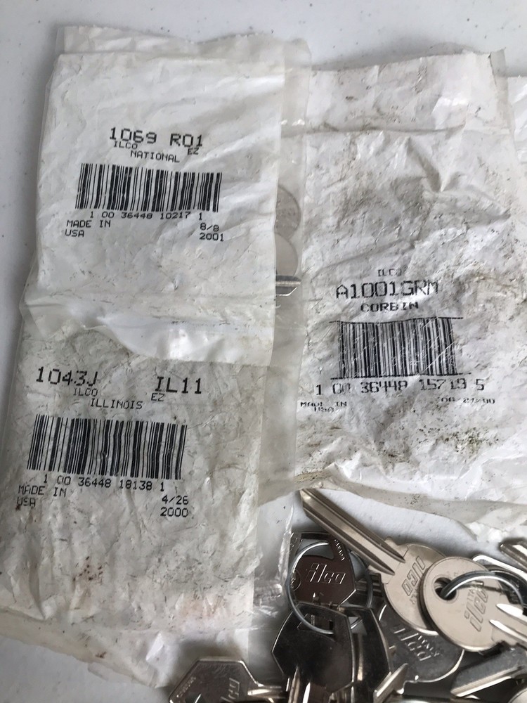 5 lb 7 oz ILCO Blank Key Assorted Mixed Models