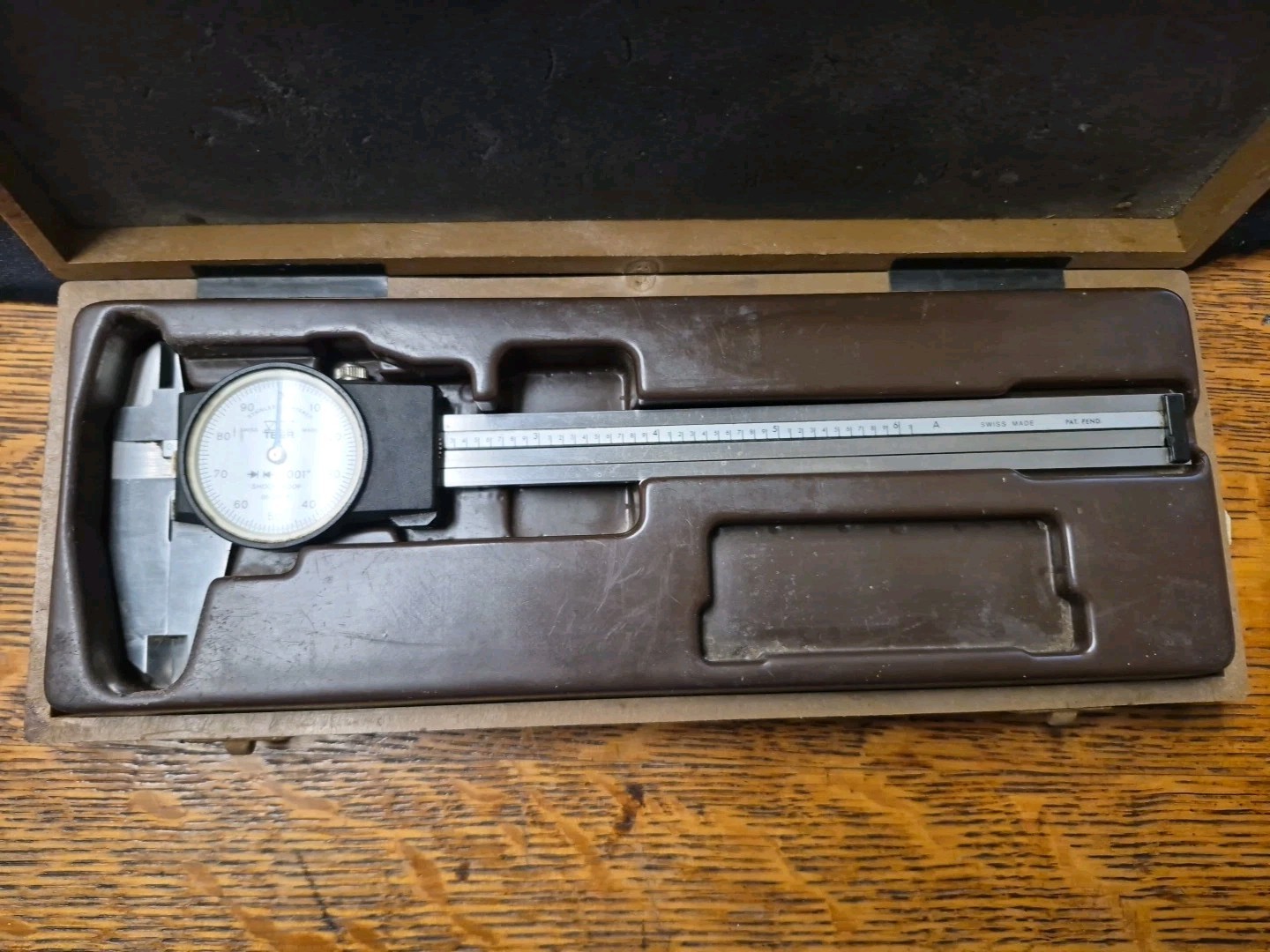 Vintage TESA Swiss-Made Inoxydable Trempe Caliper