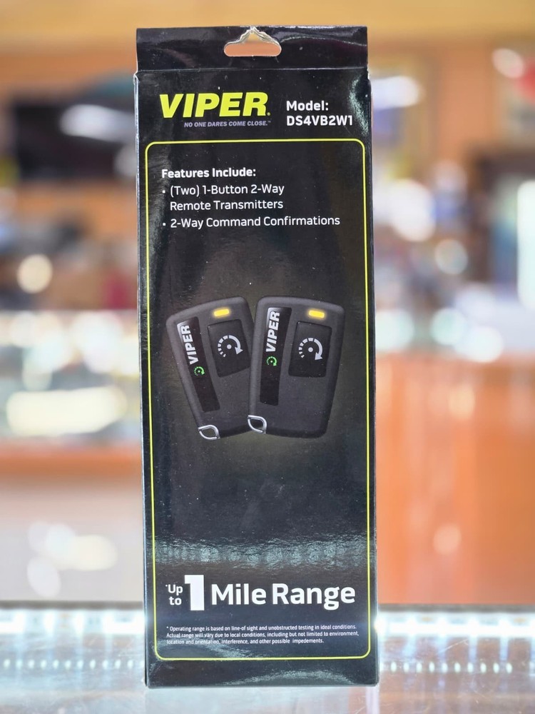 Viper - 2-Way, 1-Button Remote Start System Keyless Entry Installation Included