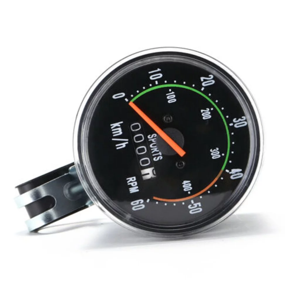 General Bicycles Machine Bicycle Bike Speedometer Analog Mechanical Odometer
