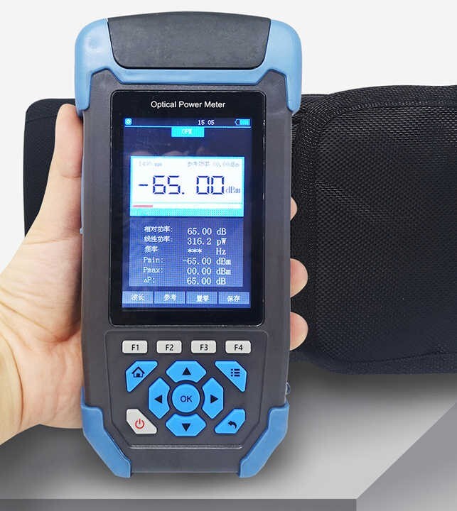 Precise Optical Power Meter A Type with Measuring Range -80-+10dBm OPM VFL Mode