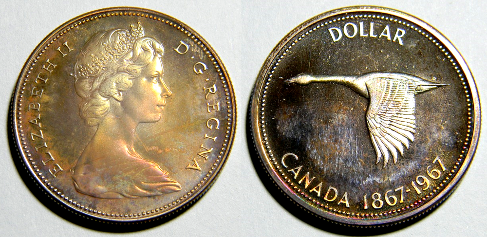 1967 Canada Confederation Centennial 6 Coin Proof Like Set (07106)