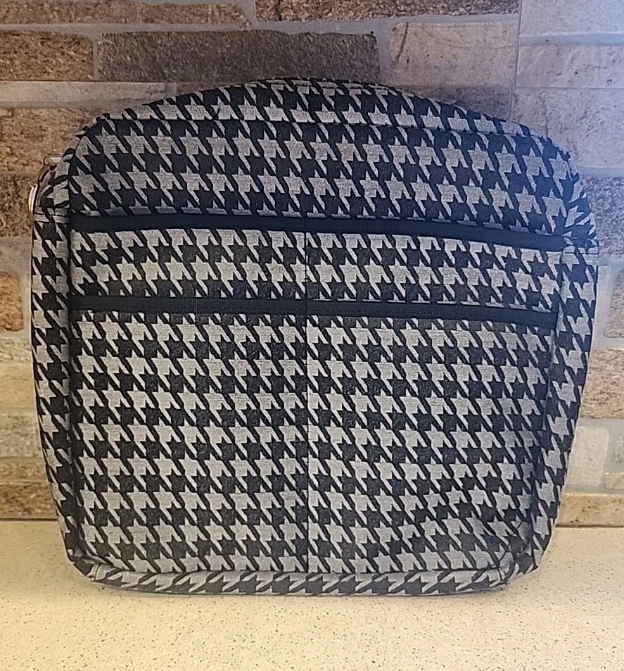Nova Mobility Bag Houndstooth Pattern Attaches To Walker Wheelchair NWOT