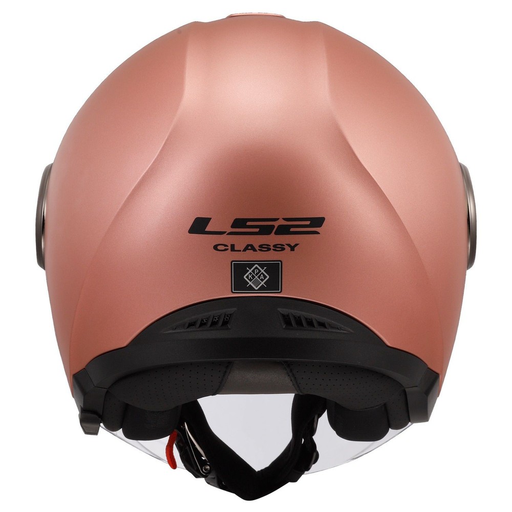 LS2 OF620 Classy Helmet Solid Matte Gold Pink