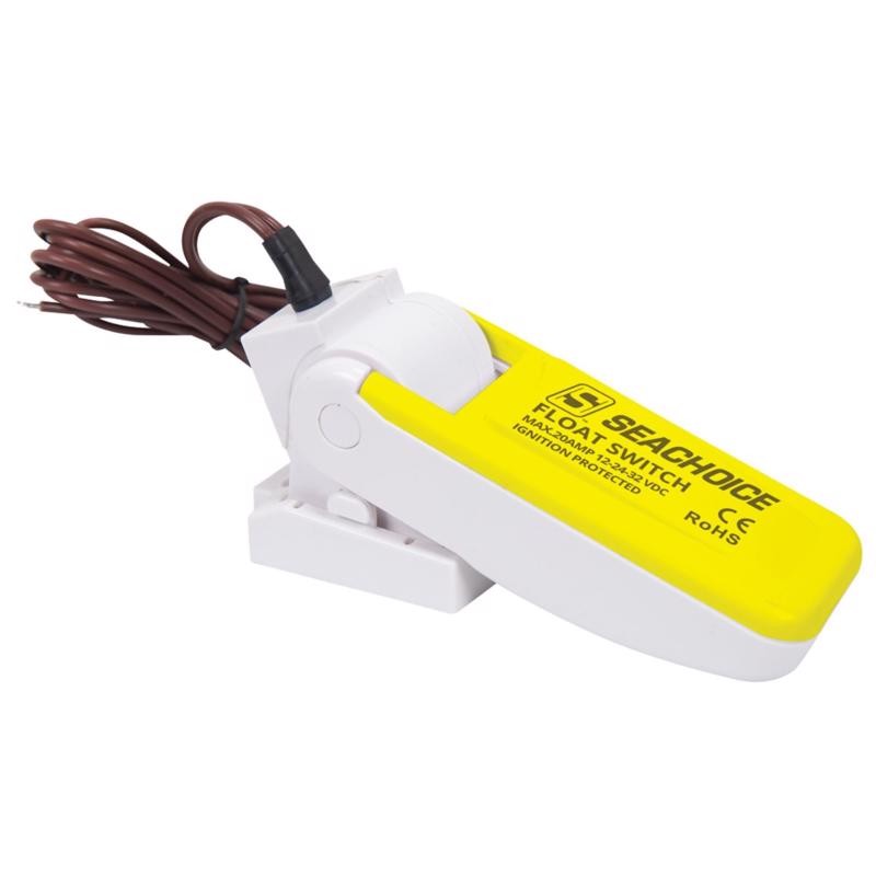 Seachoice Plastic Float Switch White 39" Wire 1.2mm Gauge Carded