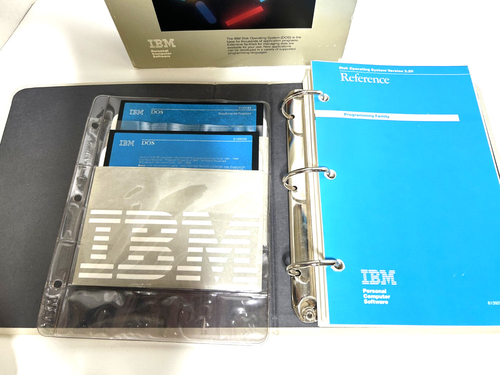 IBM Disk Operating System Vrs 3.2 Includes Software