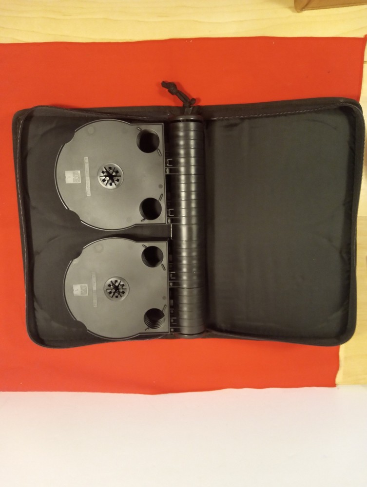 CLICKCASE CD CASE/ HOLDS 24/ FREE SHIPPING