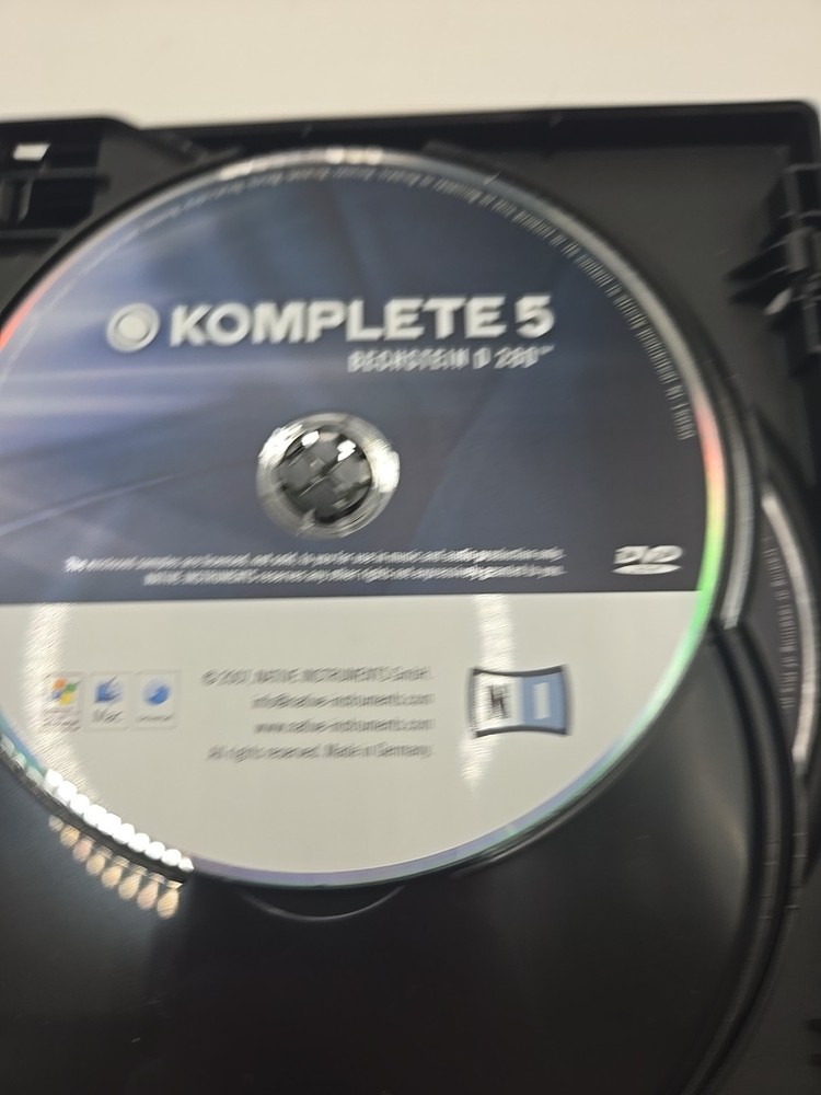 Komplete 5 Native Instruments Collection Bundle Absynth Piano Guitar - Software