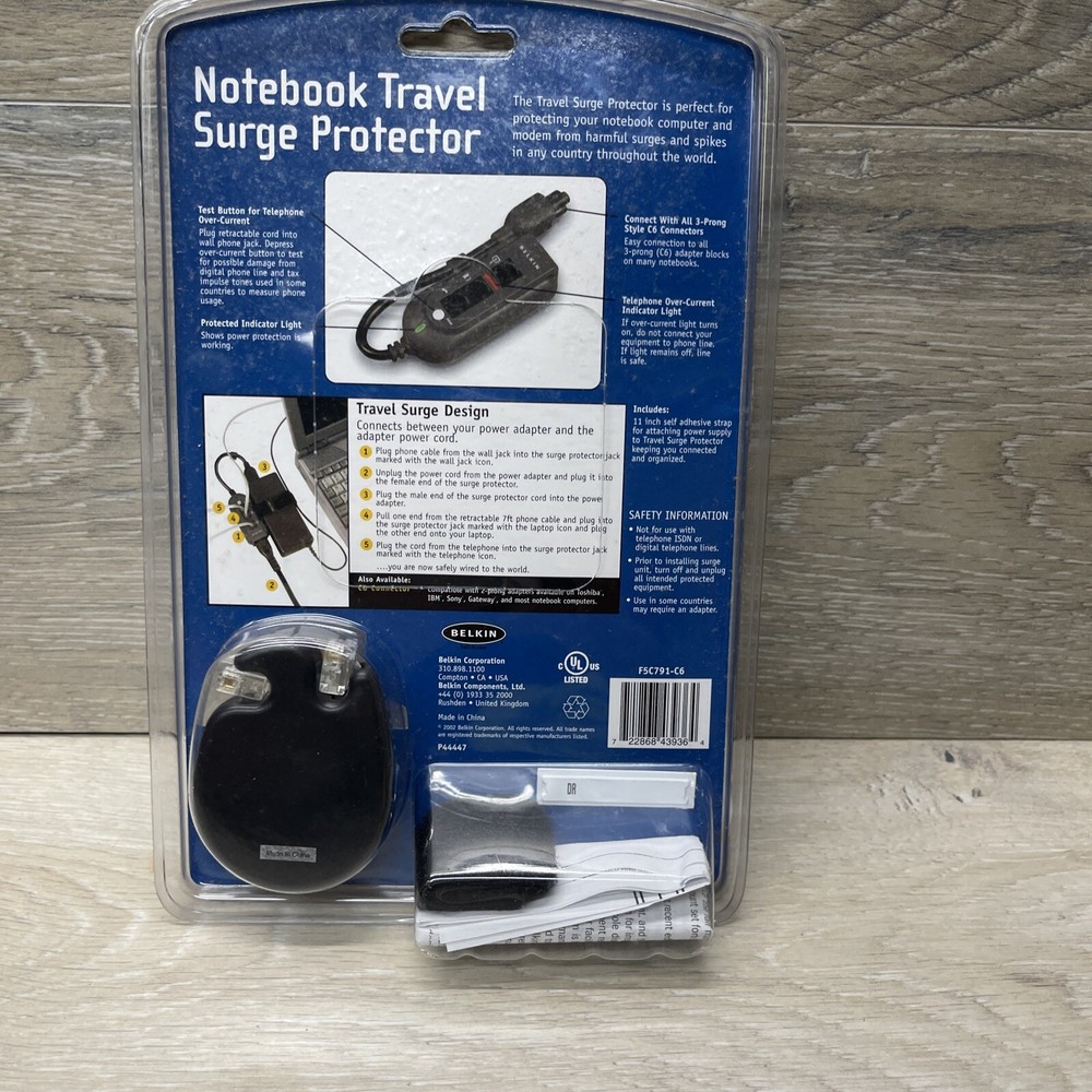 Belkin Notebook Travel Surge Protector