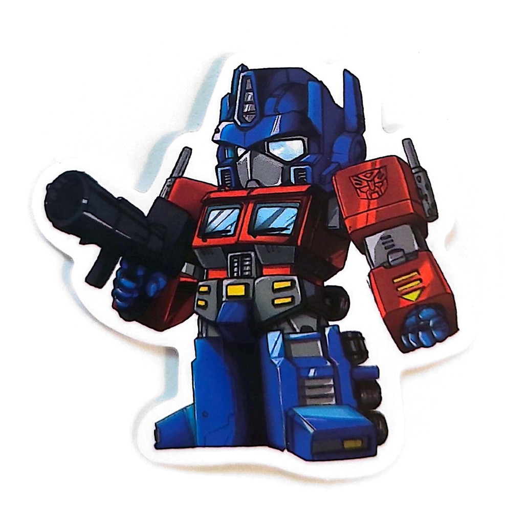 Transformers Optimus Prime Water Resistant Sticker