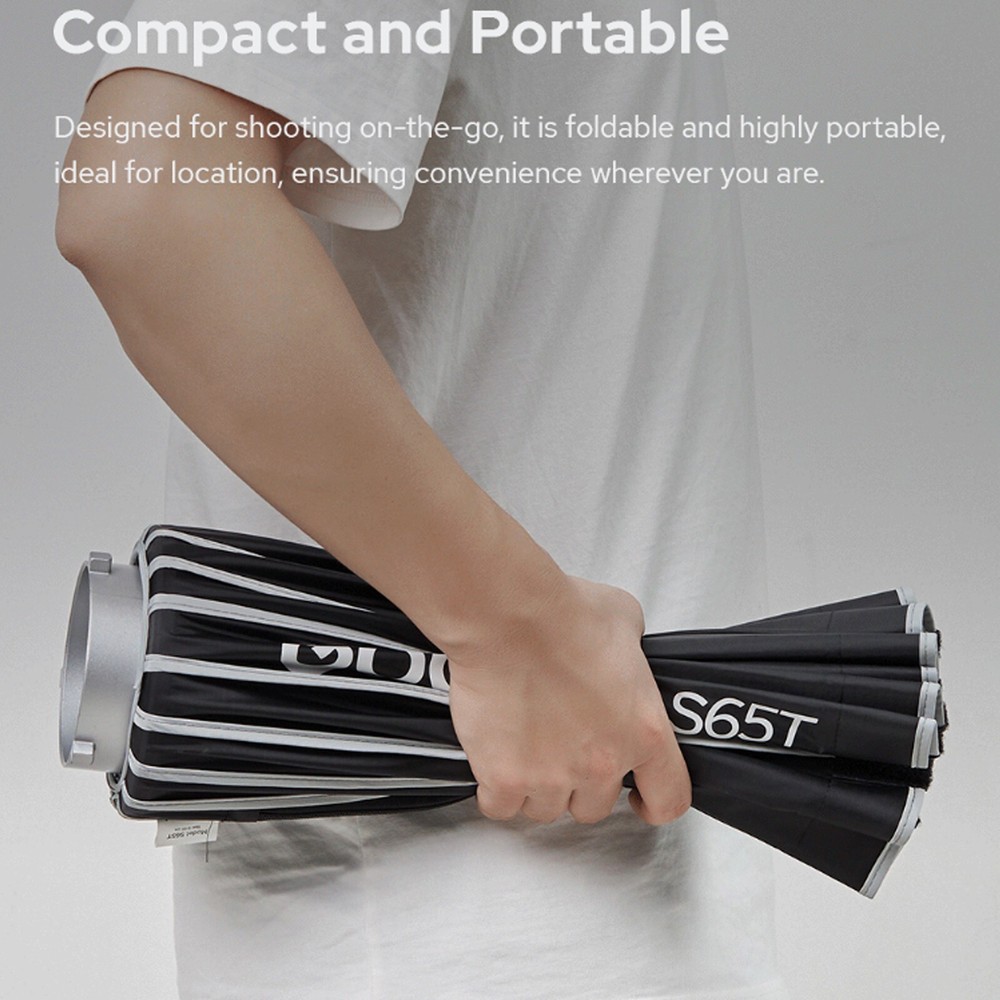 Godox S65T 65cm Umbrella Softbox Quick Release Soft Box Light Diffuser Reflector
