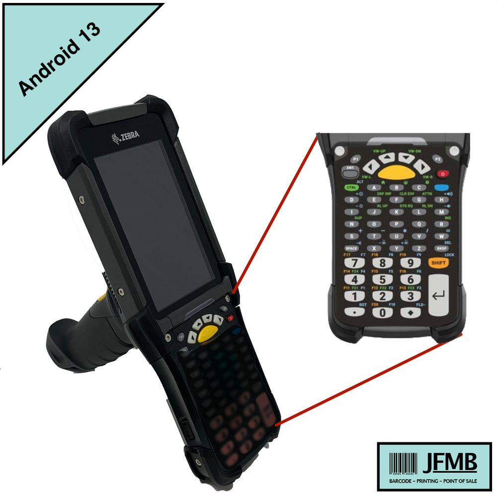 NEW Zebra MC930B-GSEHG4NA Mobile Barcode Scanner 1D/2D Long Range 58 Android 13