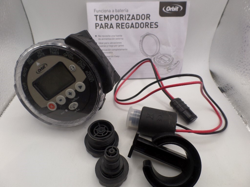 OBIT 57865R BATTERY OPERATED IRRIGATION CONTROLLER WITHOUT VALVE OPERATE UP TO 4