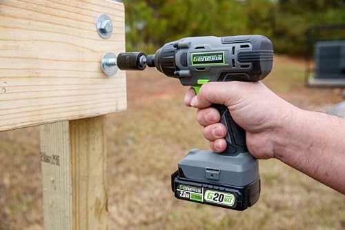 G20MAX 20V Drill/Impact Driver Combo Kit, LED 20 Volt Drill/Driver Combo Kit