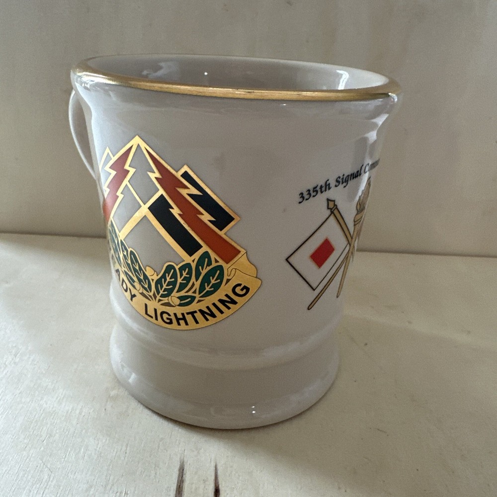 335th fighter squadron Coffee Mug Ready Lightning Signal Command