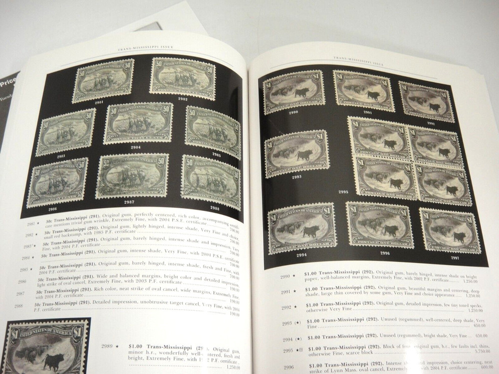 Siegel Auction Catalog w Prices Realized 2005 John Buck Estate Plate Blocks