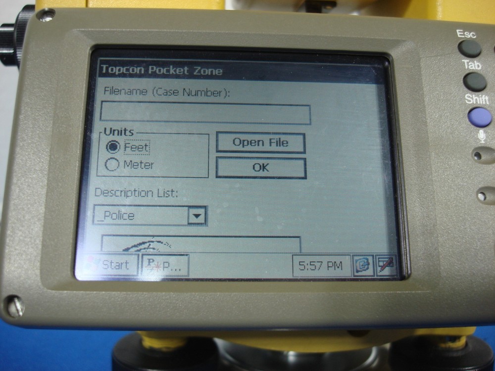 Topcon GPT-7005L Pulse Total Station 2Q0099