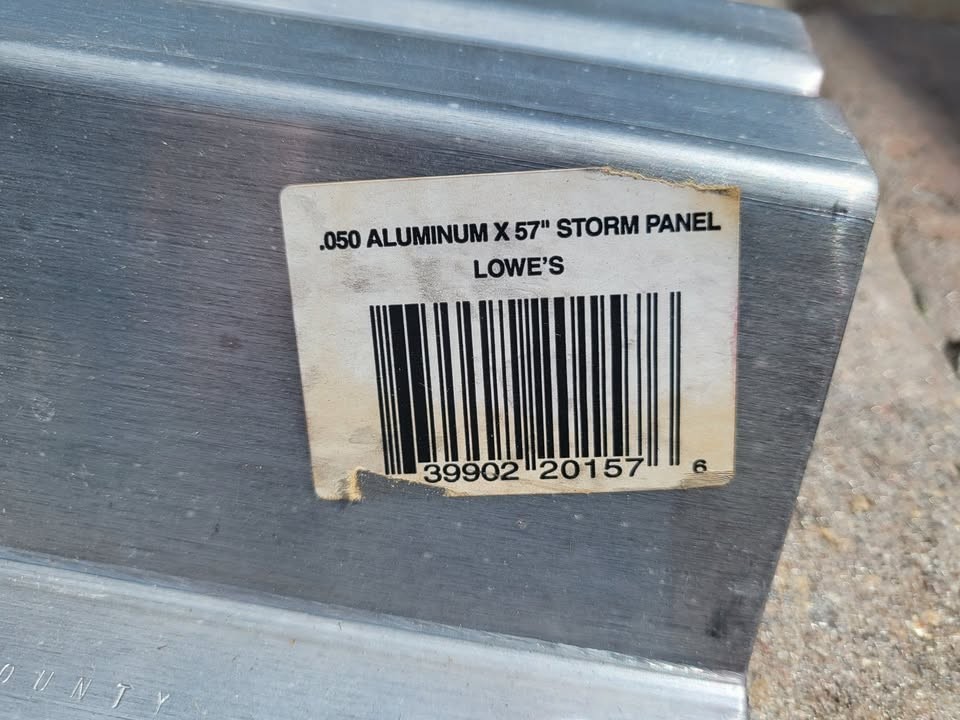 Aluminum Storm Panels