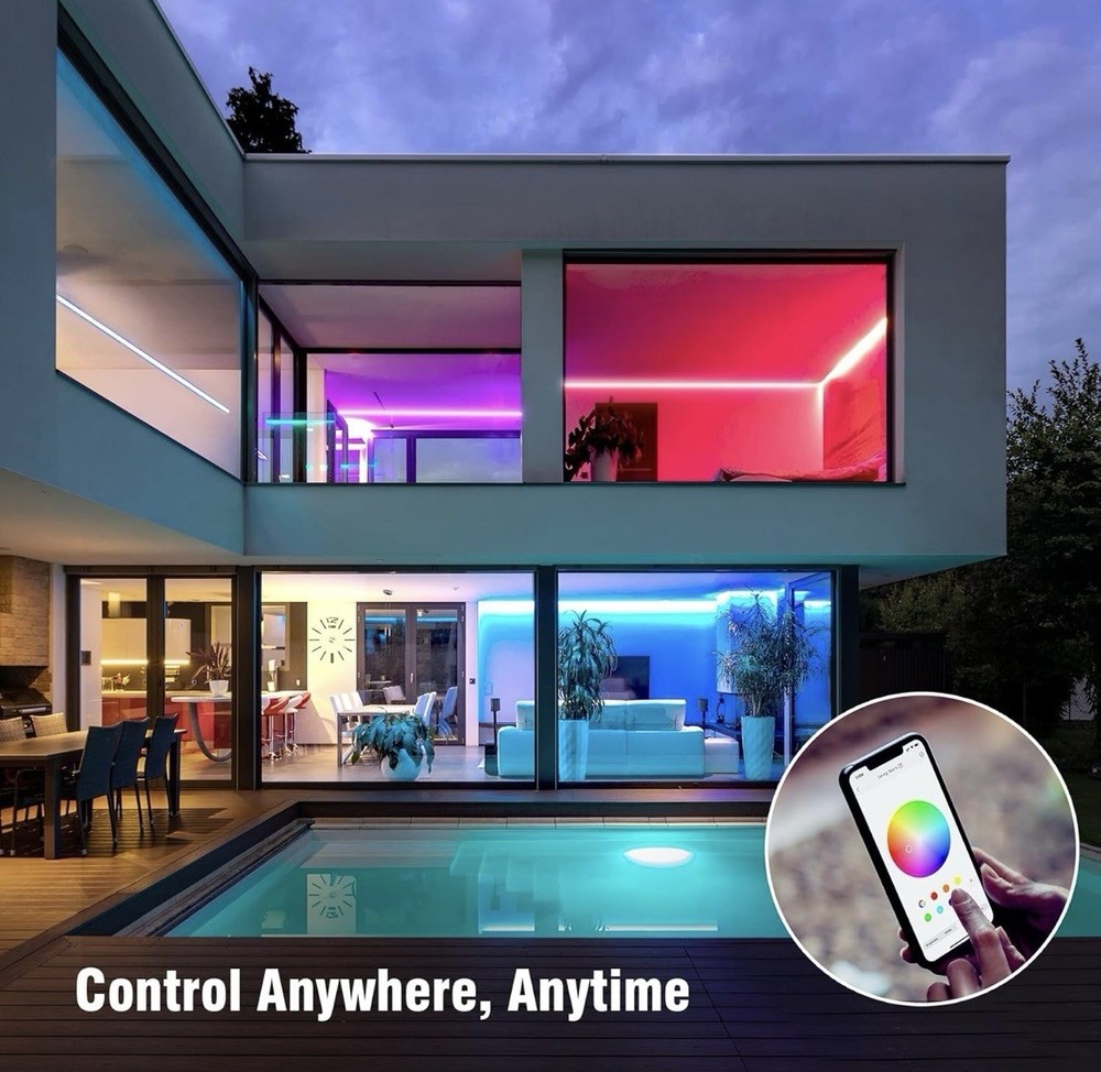 Sengled Zigbee Smart LED Strip Lights Starter Kit Include 16.4ft Smart Light ...
