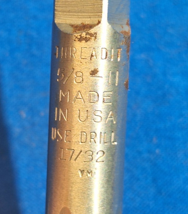 Threadit SAE 5/8-11 4 flute thread tap