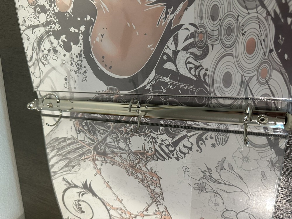 Enigma Moxie Binder Heart Graffiti 3 Ring Binder 2011