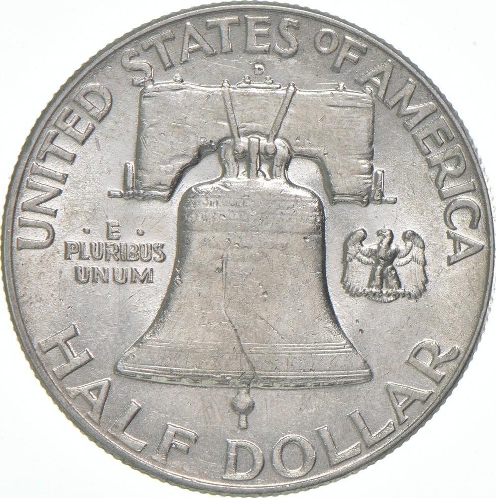 1949-D Franklin Half Dollar AU
