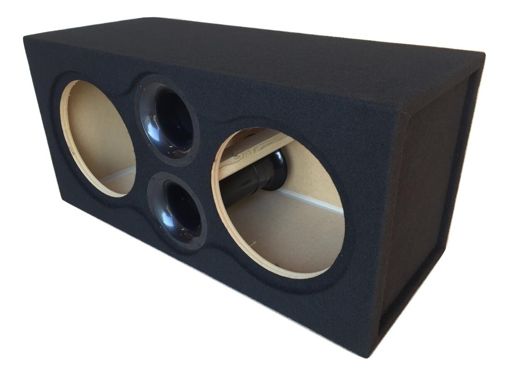 Custom Ported Sub Box Enclosure for 2 12" Memphis MOJO MOJO6 Subs - 4.5 CU FT