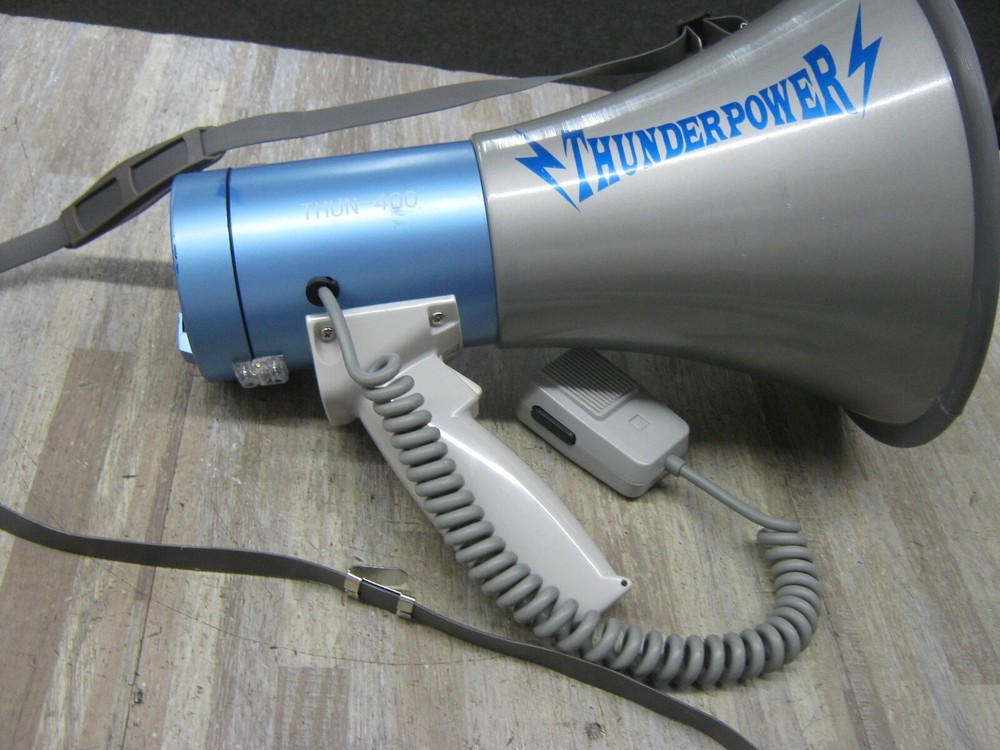 ThunderPower Thun-400 Transistor Megaphone used  fast shipping