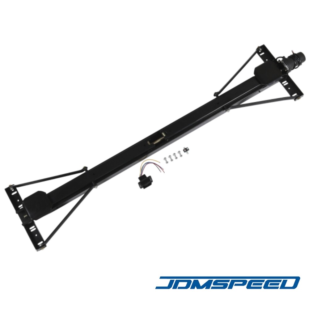 Black Universal Rear Trailer Stabilizer Jack Stand Stabilizer Jack Kit 298707