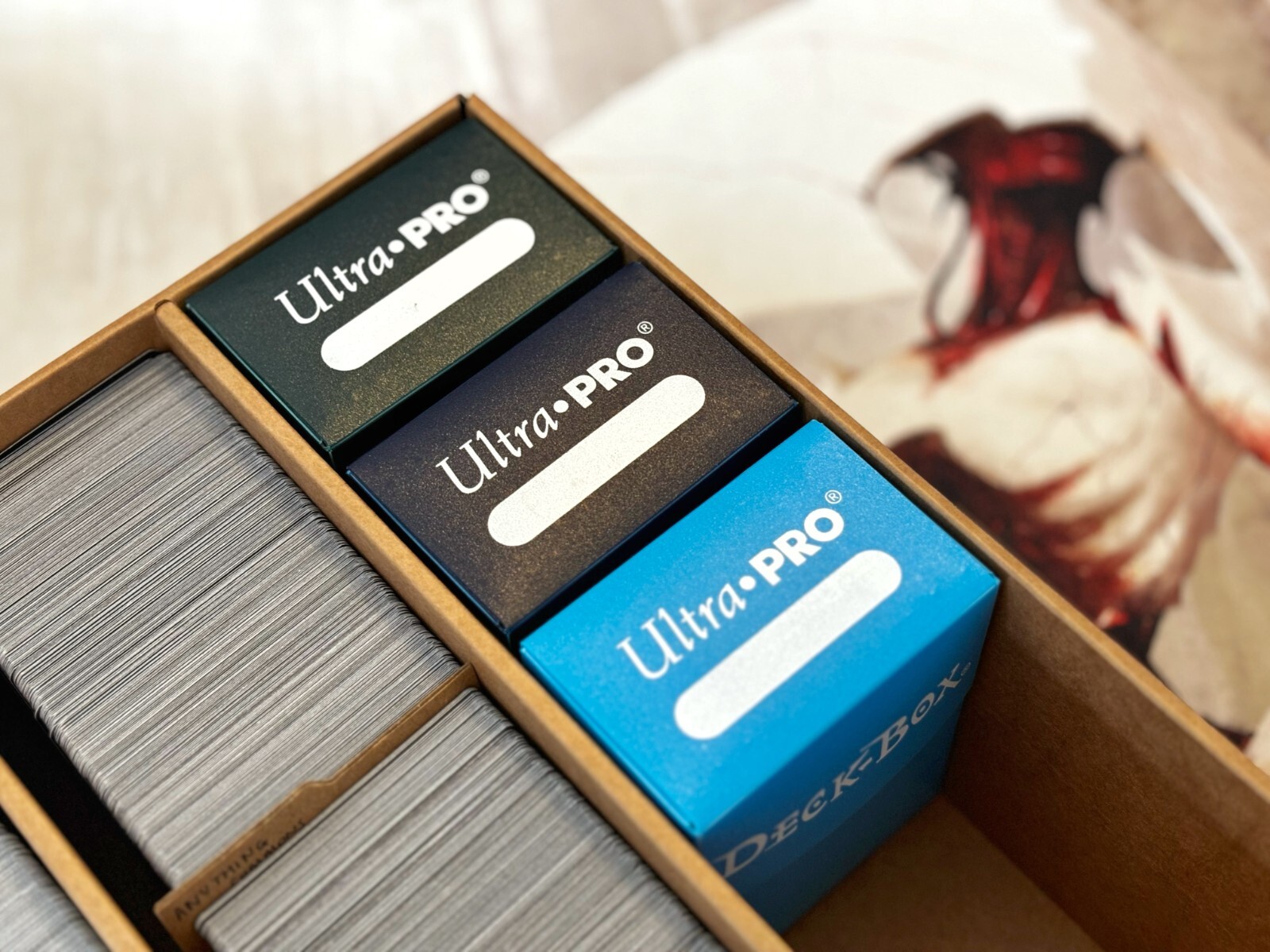 TCG bulk storage box for ANY trading card game ECO BulkBox Set of 3 x 3800 cards