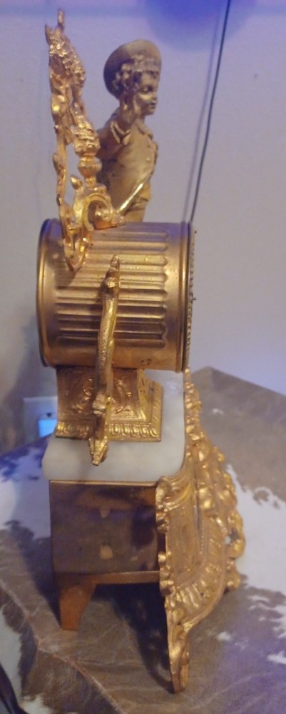 19th Century Figural Mantel Clock