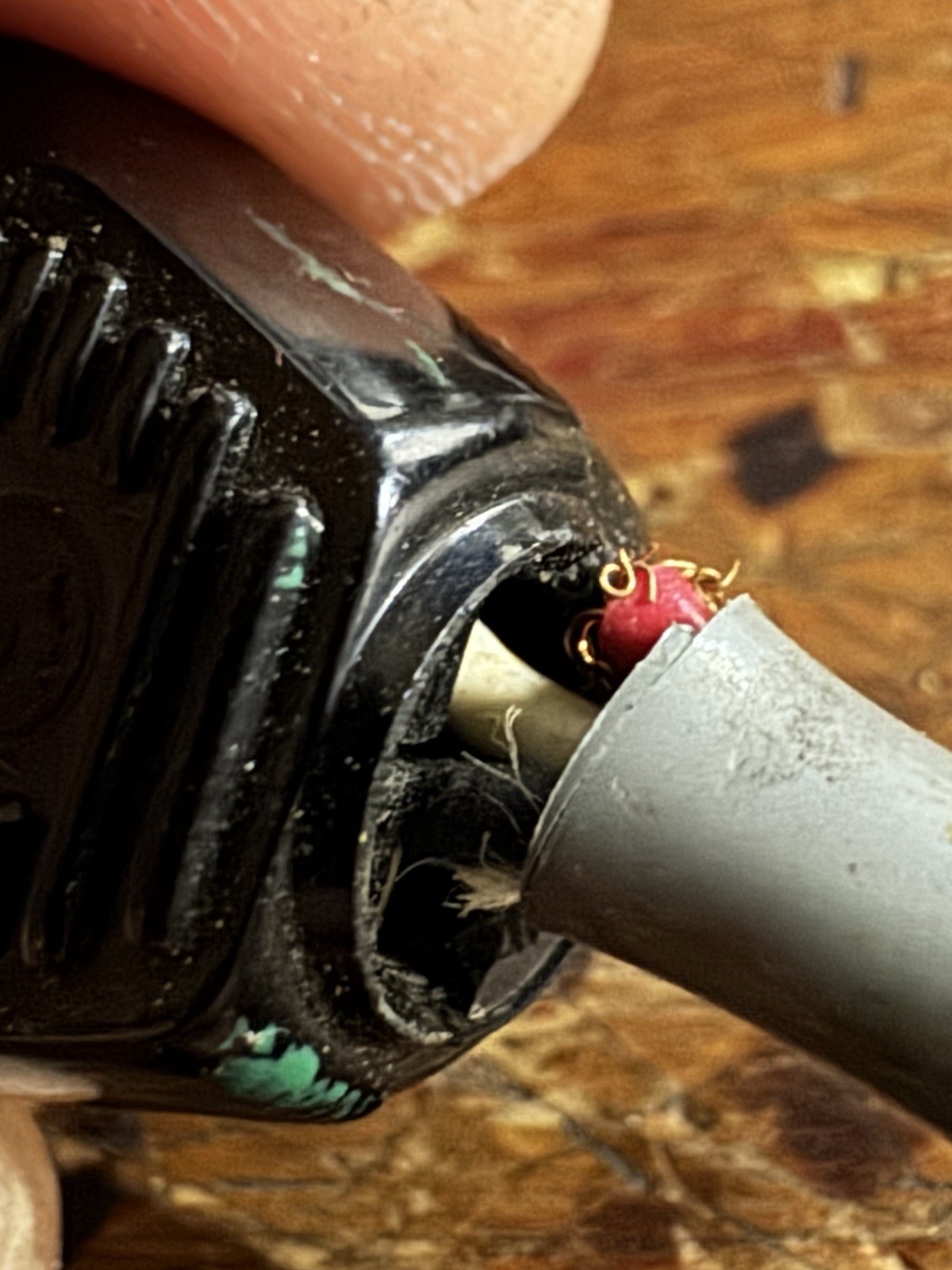 5-6' Original Power Cord Reel to Reel 2 Prong 2 Wire See pics from Uher OEM