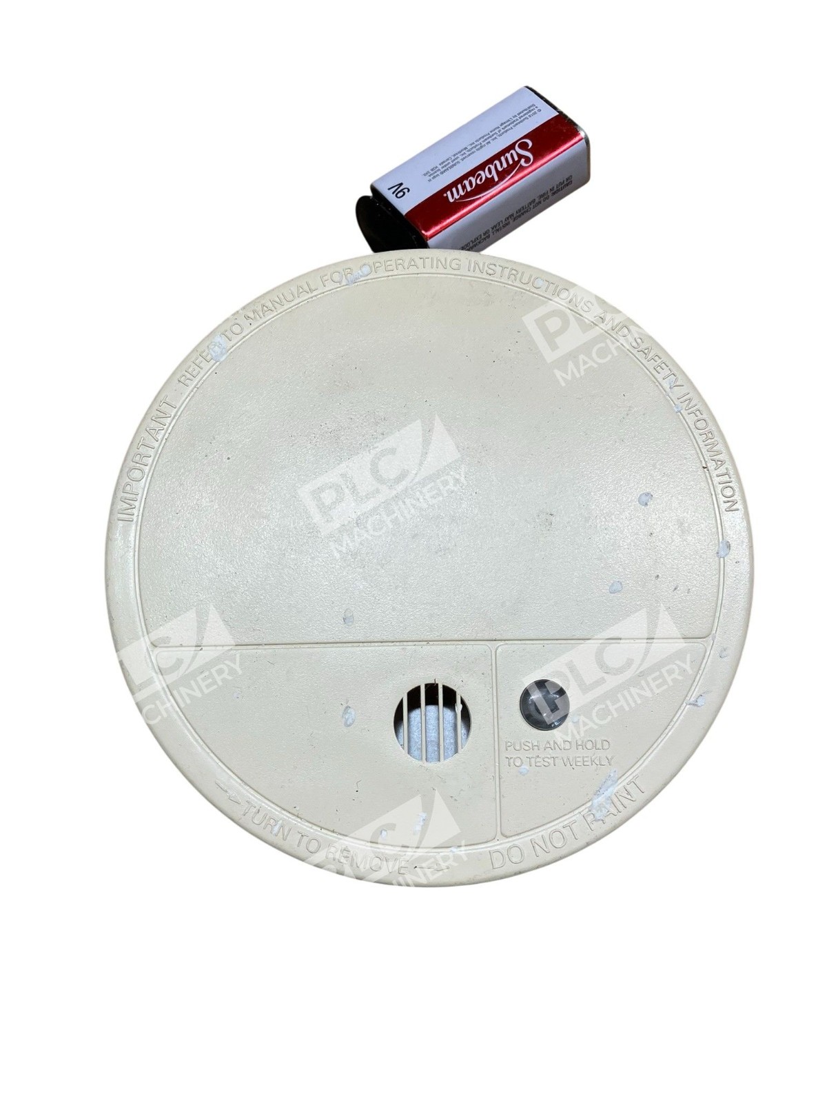 Code One AD 1018 Series Ionization Smoke Alarm Hardwired w/ Battery Backup