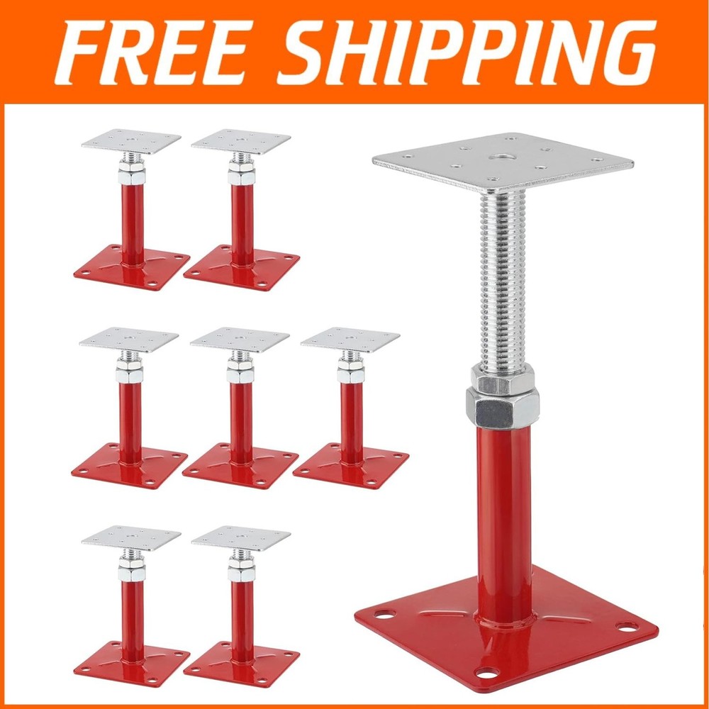 8 PCS Adjustable House Floor Jacks, RV Step stabilizer, Post Floor 5" - 8" A++++