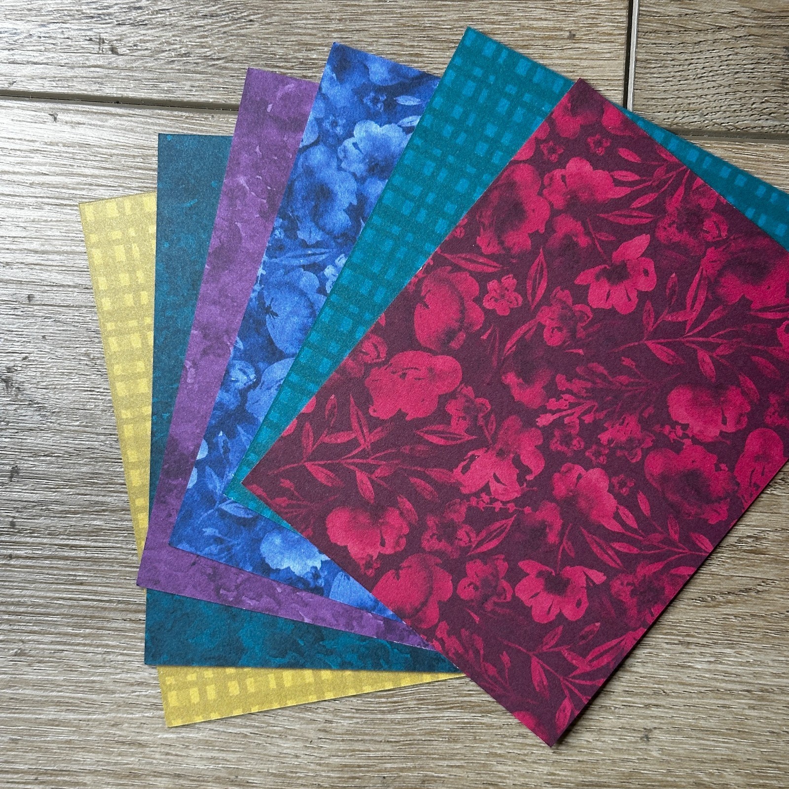 Stampin' Up! Regal Winter Designer Series Paper 4 x 5.25" Sampler