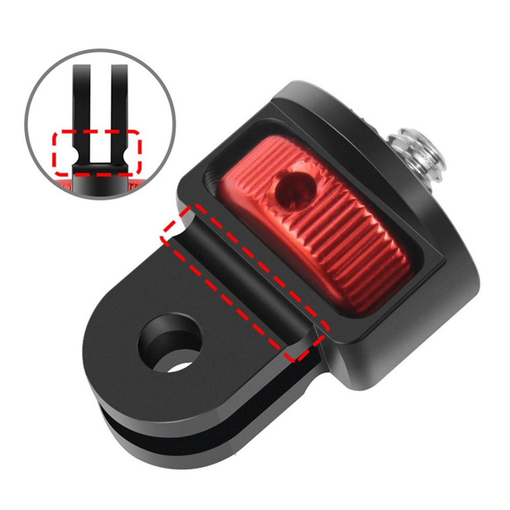 Universal Conversion Adapter 1/4" Inch Mini Tripod Screw Mount For Action Camera