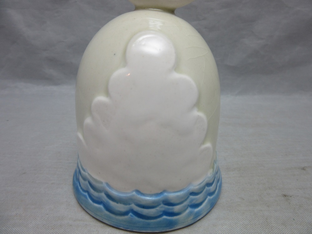 Norcrest pottery bell. Seagull, ocean design