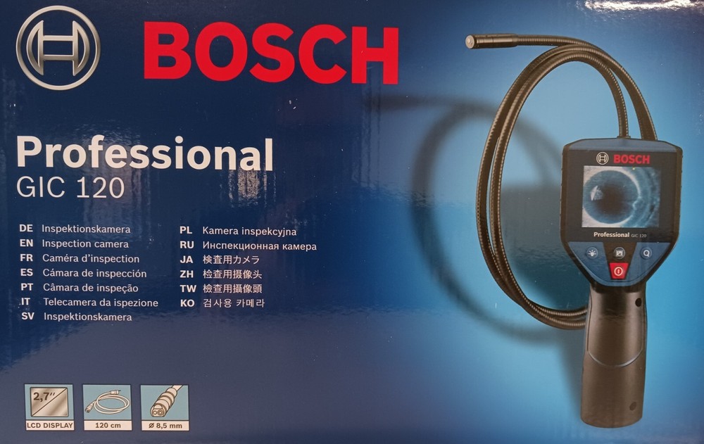 Bosch GIC 120 Digital Borescope (Video Scope)