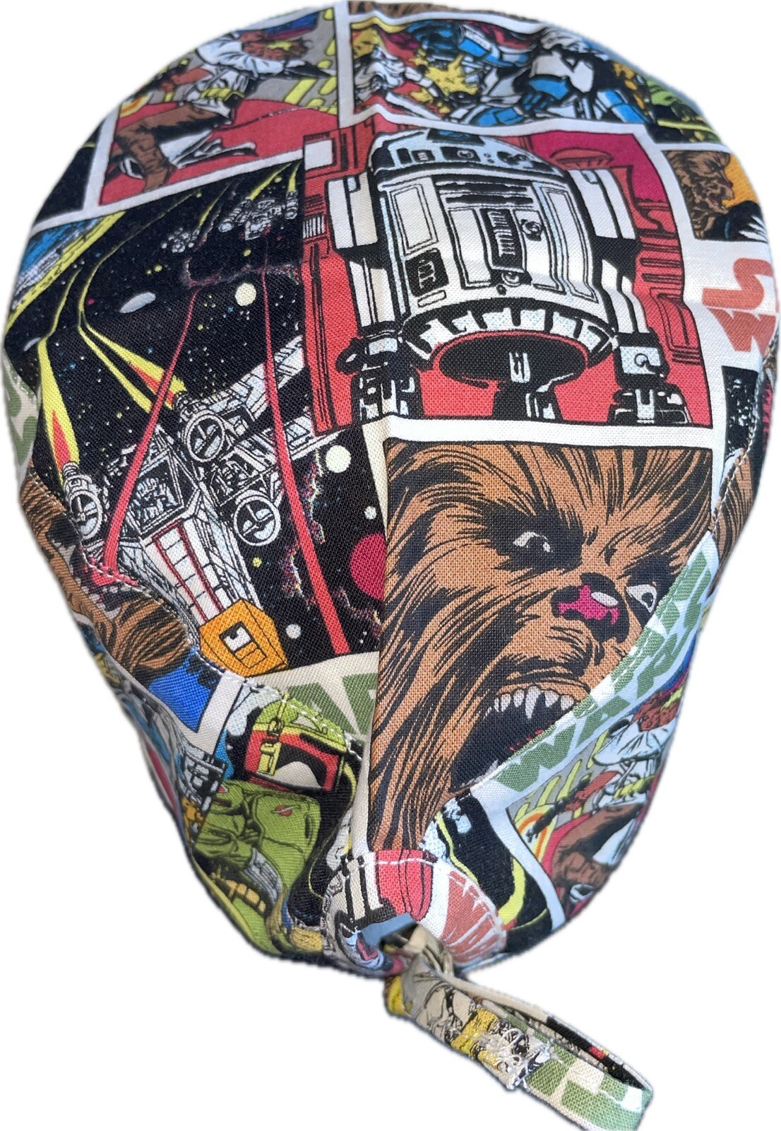 Star Wars Cartoon Scrub Hat Chemo Cap