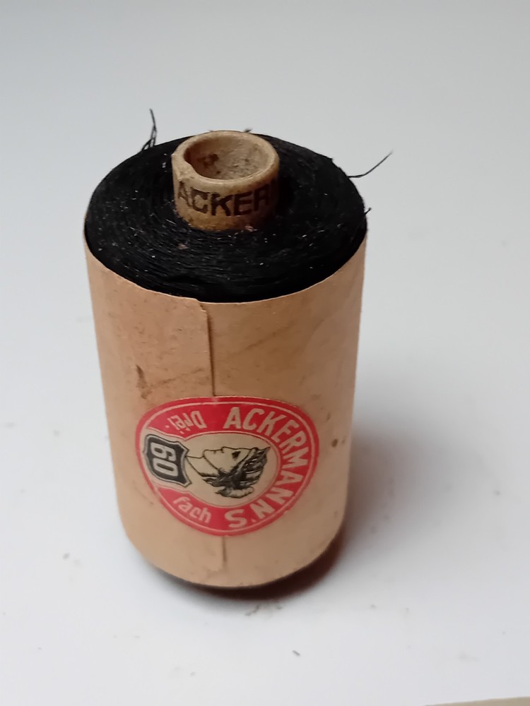 Vintage German Soldier WW2 Needle assortment and cotton real