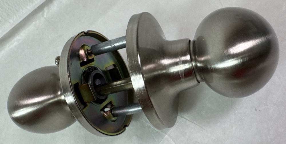 Interior Nichol Brushed Door Knobs DL609BKPS New In Box