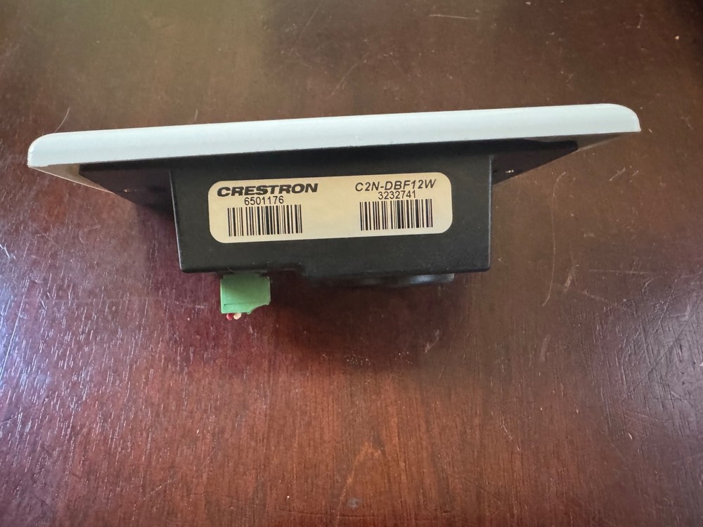 Crestron C2N-DBF12W (White) 12-Button Keypad